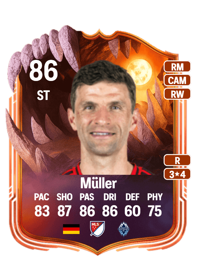 Thomas Müller card