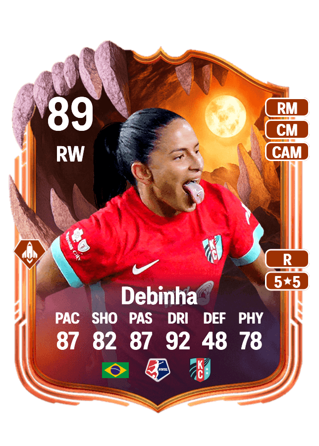 Debinha card