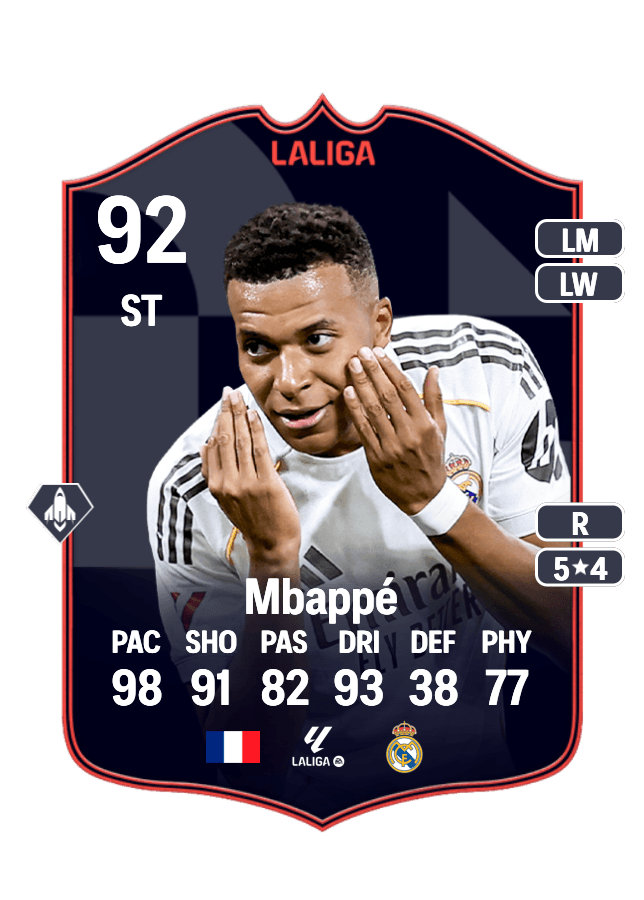 Kylian Mbappé card