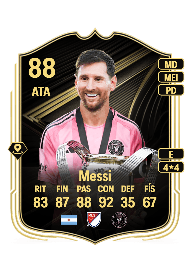Lionel Messi card