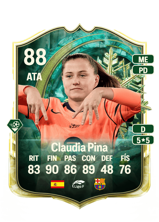 Claudia Pina card