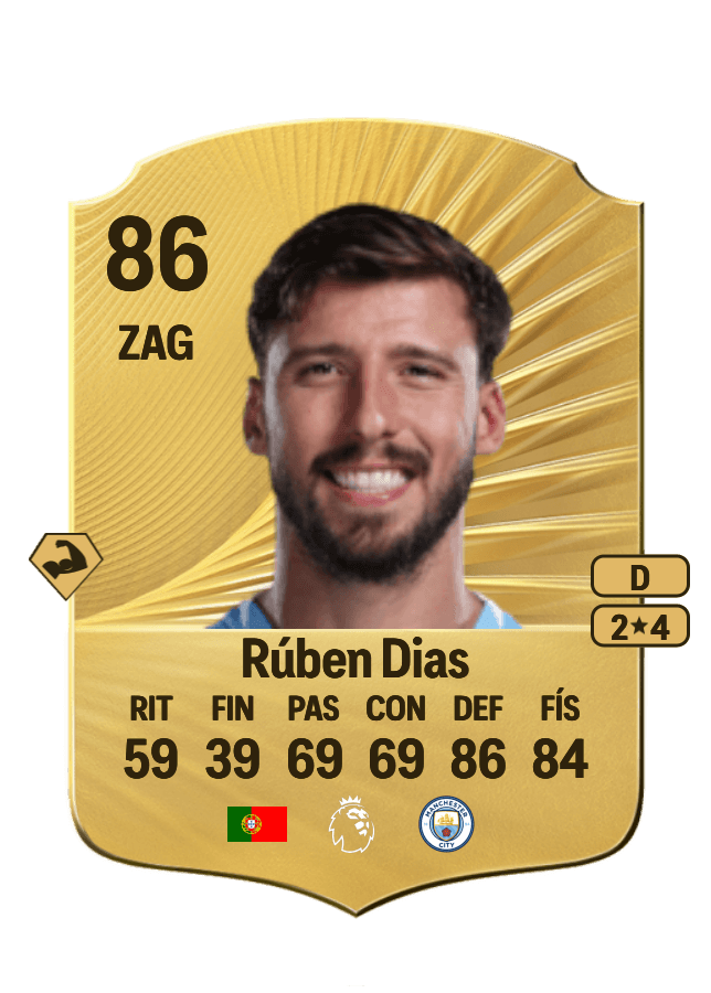 Rúben Dias card