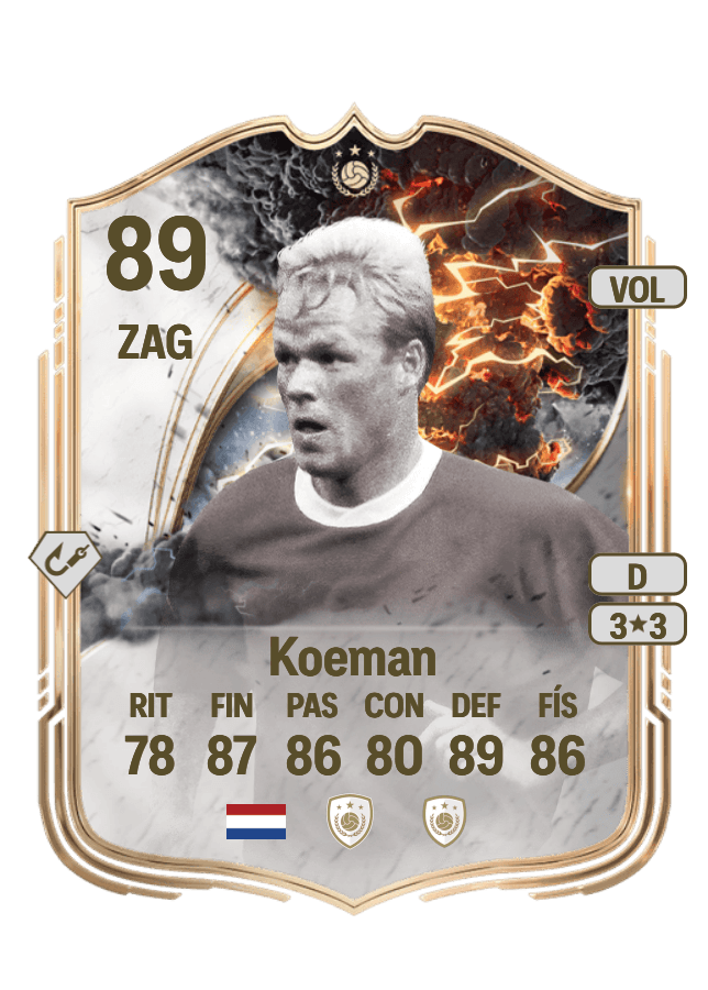 Ronald Koeman card