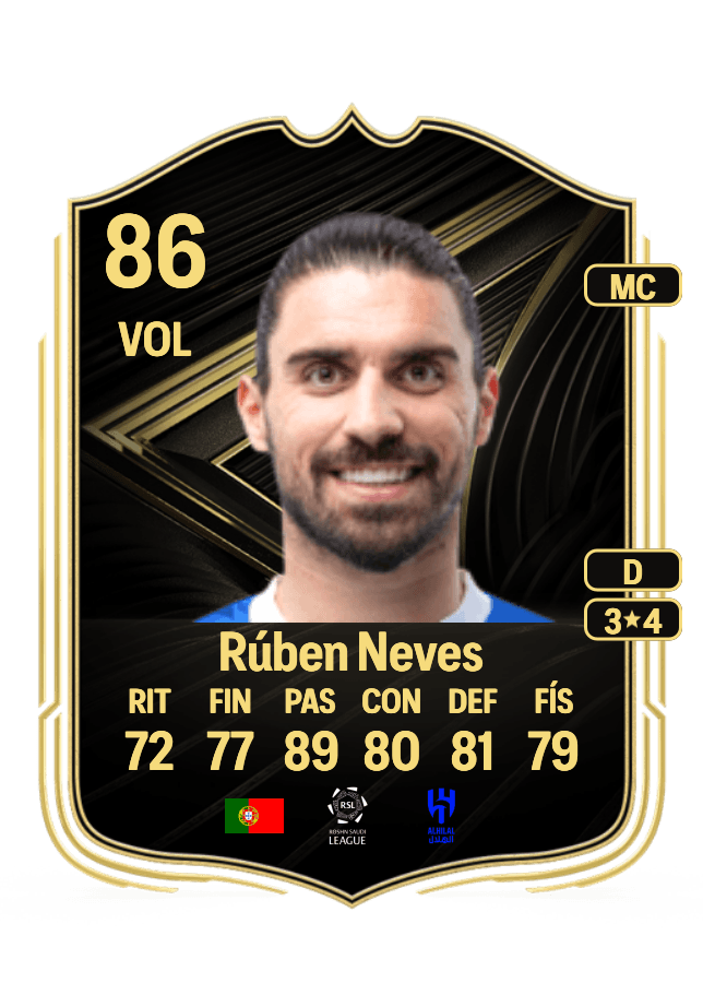 Rúben Neves card
