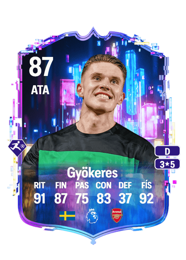 Viktor Gyökeres card