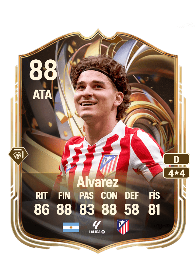Julián Alvarez card