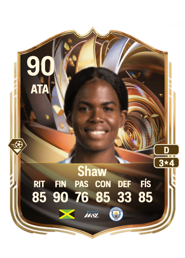 Khadija Shaw card