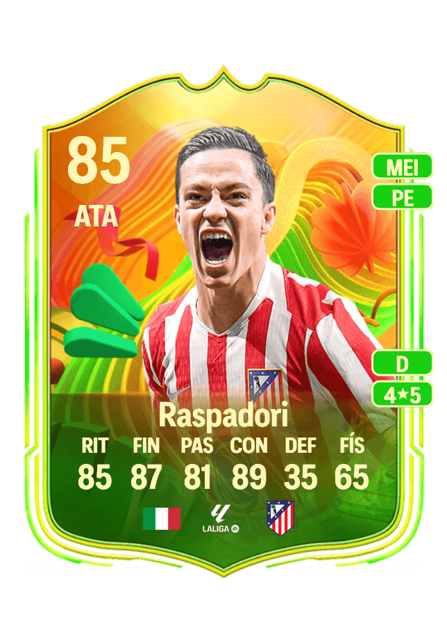 Giacomo Raspadori card