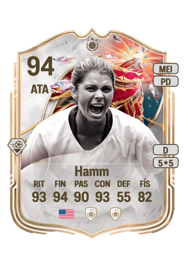 Mia Hamm card