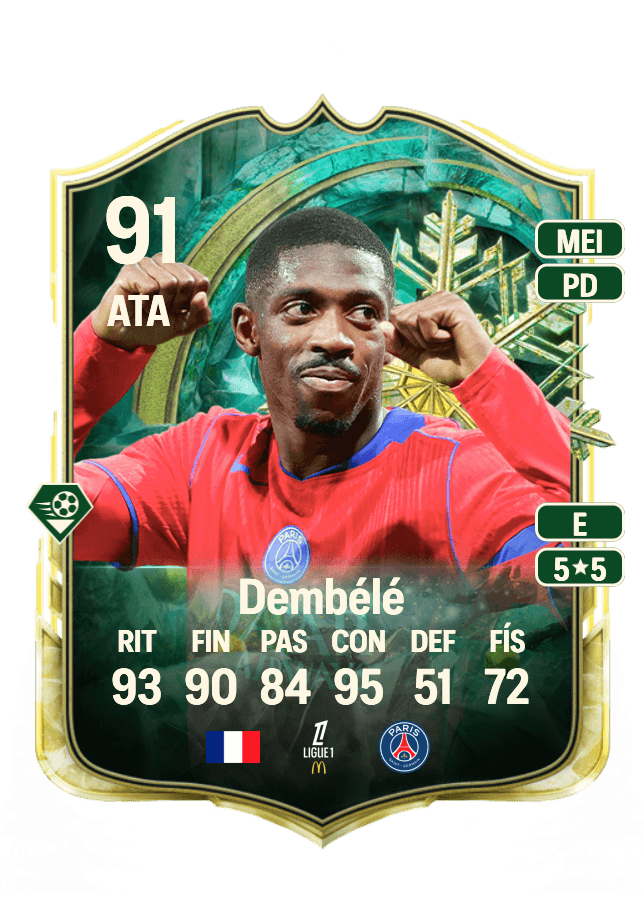 Ousmane Dembélé card