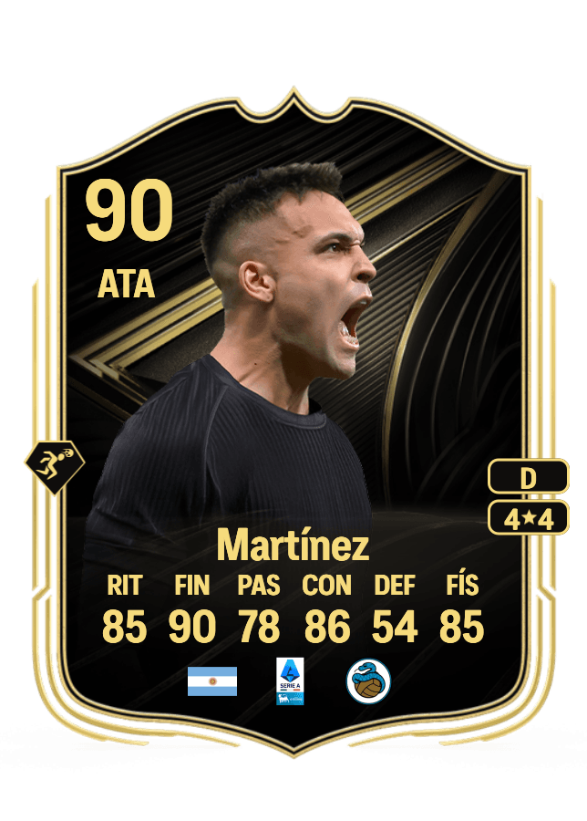 Lautaro Martínez card