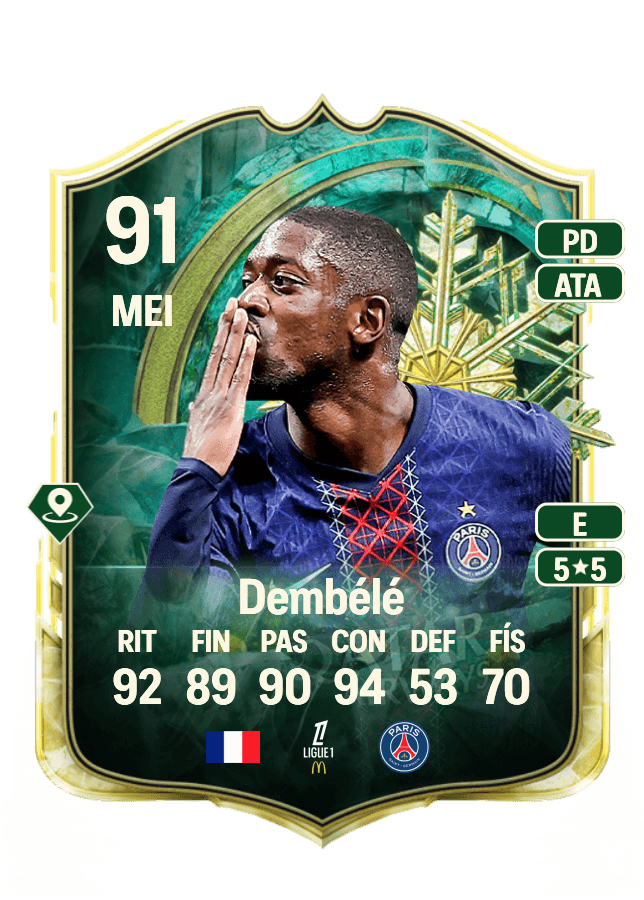 Ousmane Dembélé card