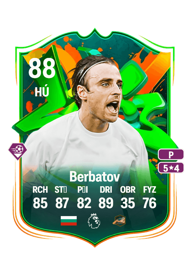 Dimitar Berbatov card