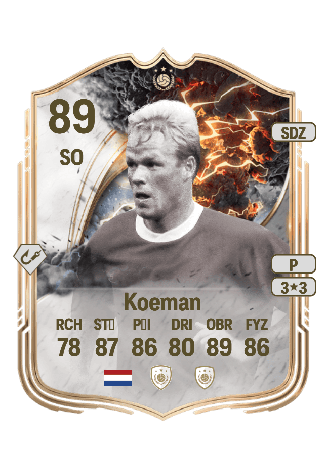 Ronald Koeman card