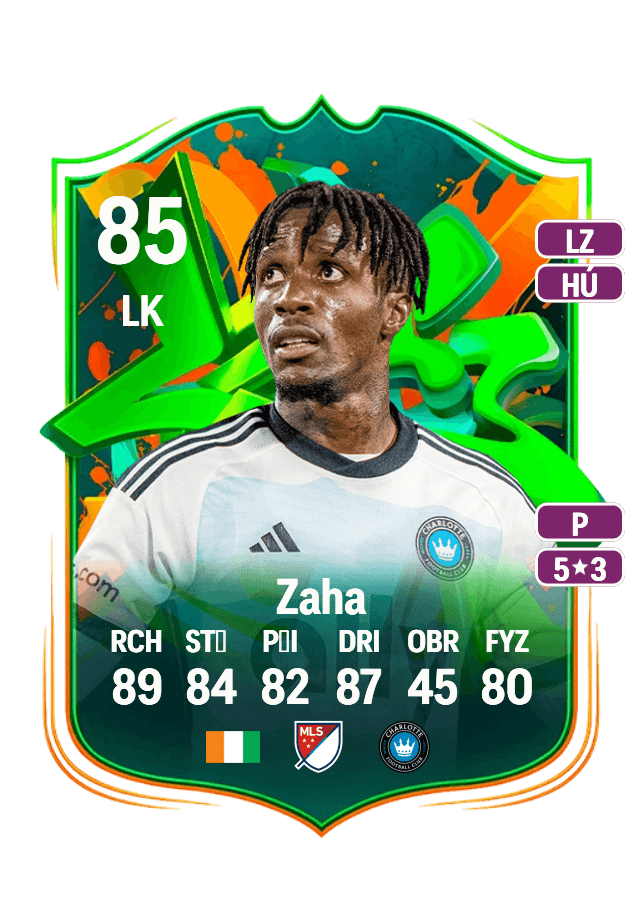 Wilfried Zaha card