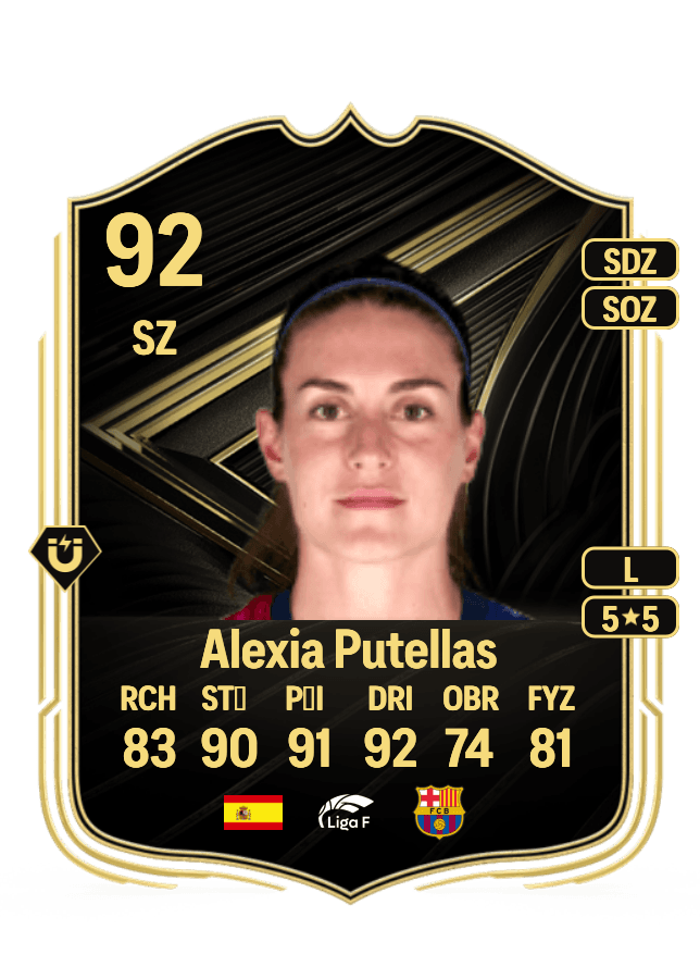Alexia Putellas card