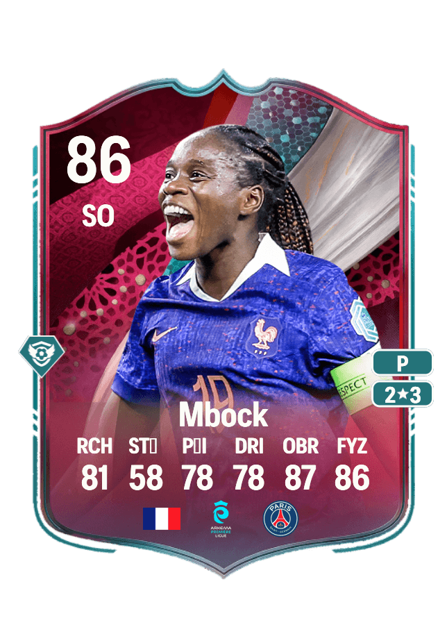 Griedge Mbock card