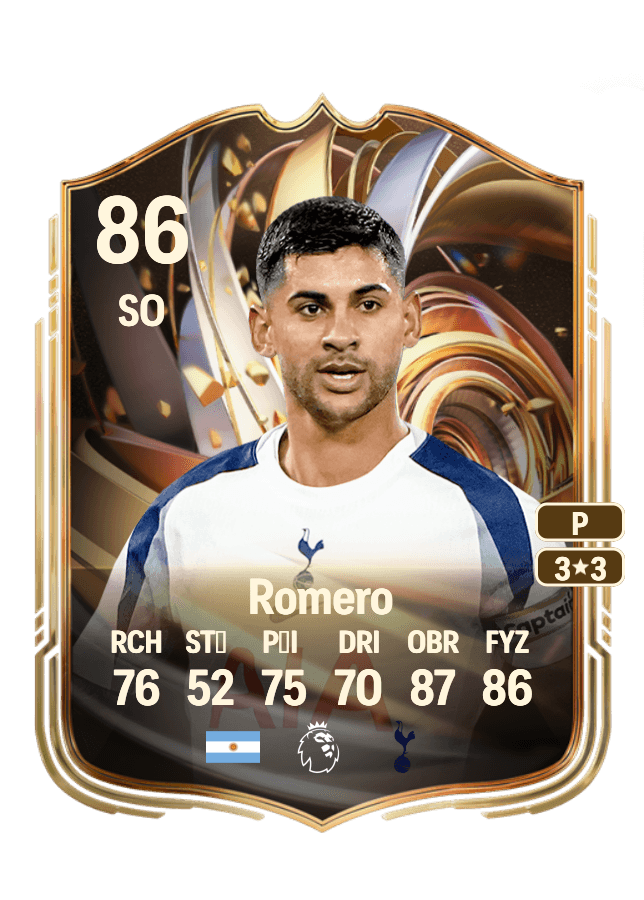 Cristian Romero card