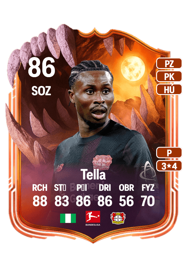 Nathan Tella card