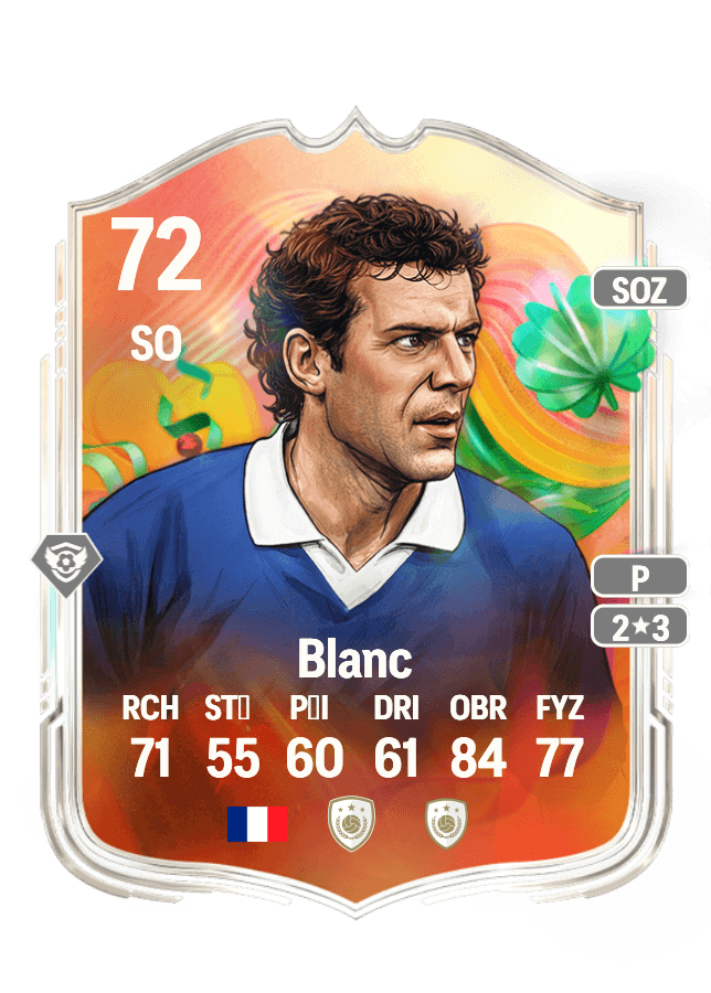 Laurent Blanc card