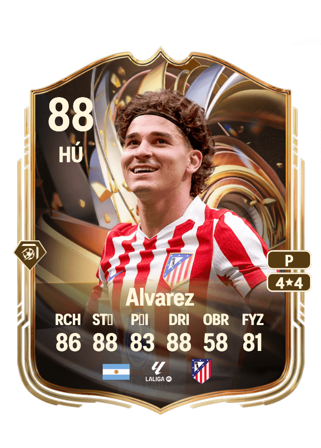 Julián Alvarez card