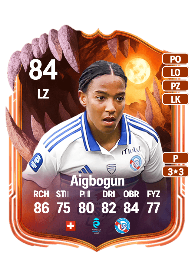Eseosa Aigbogun card