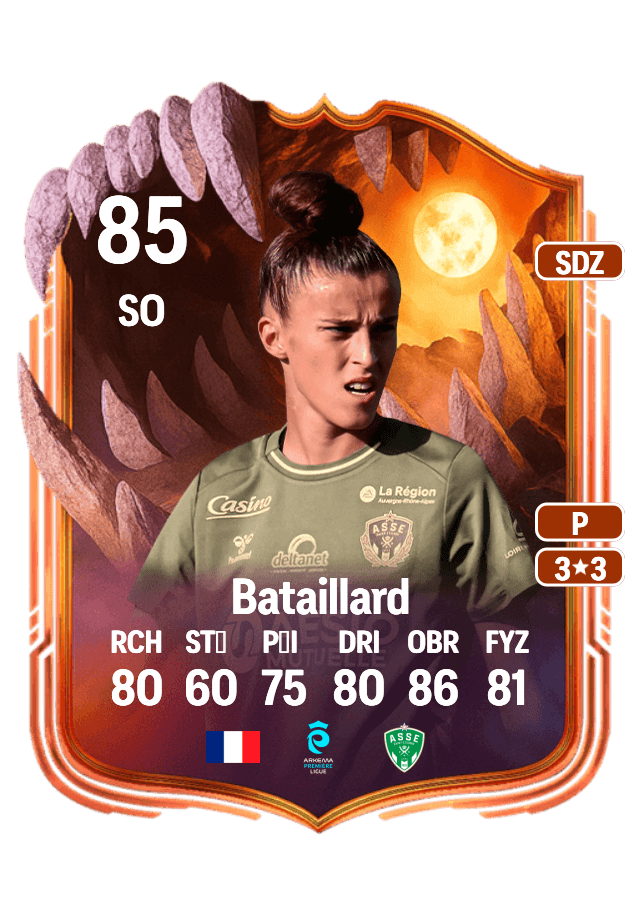 Faustine Bataillard card