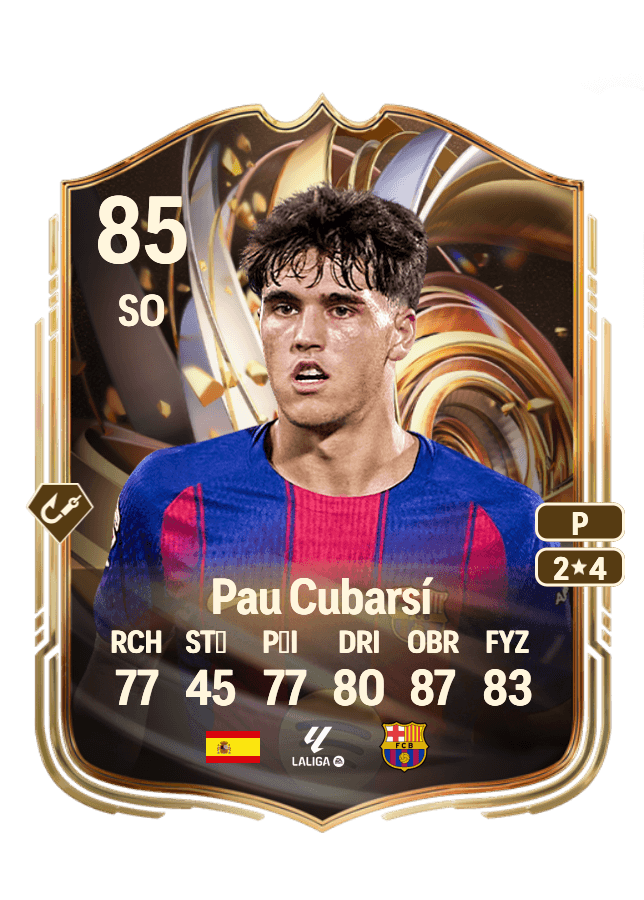 Pau Cubarsí card