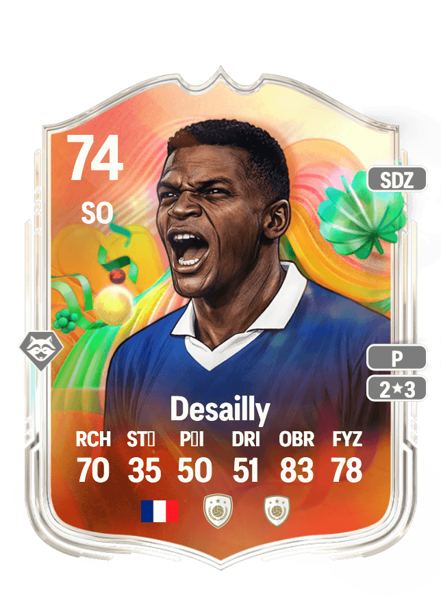 Marcel Desailly card