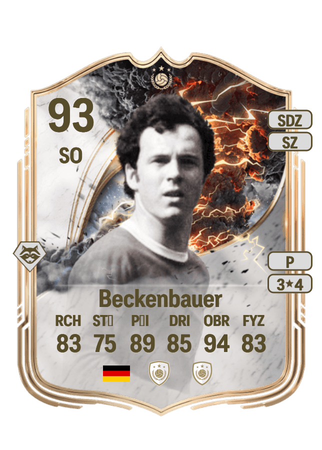 Franz Beckenbauer card