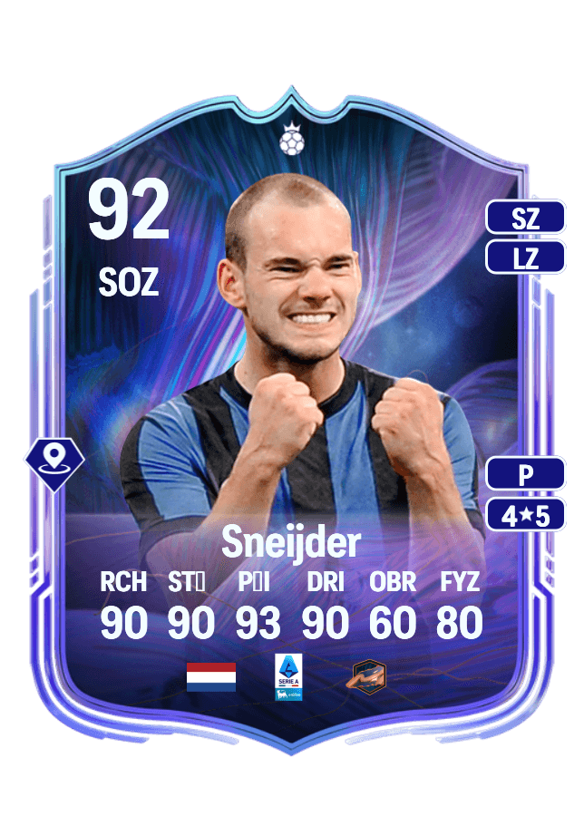 Wesley Sneijder card
