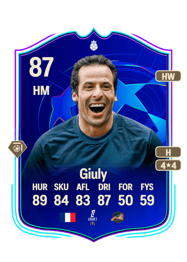 Ludovic Giuly card