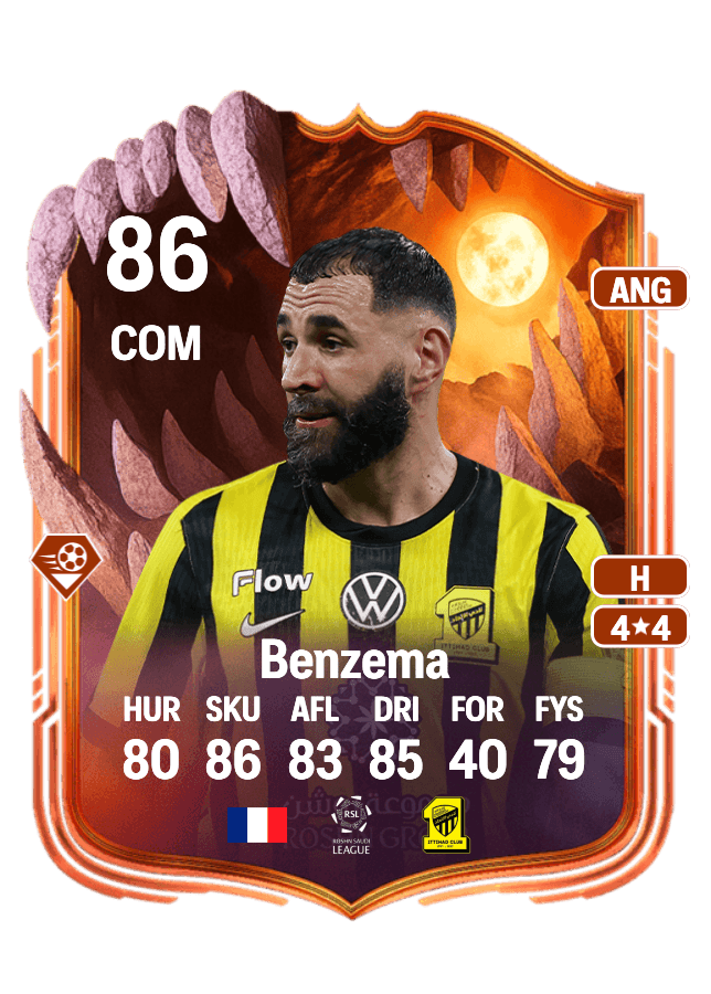 Karim Benzema card