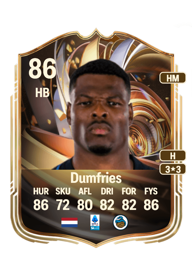 Denzel Dumfries card