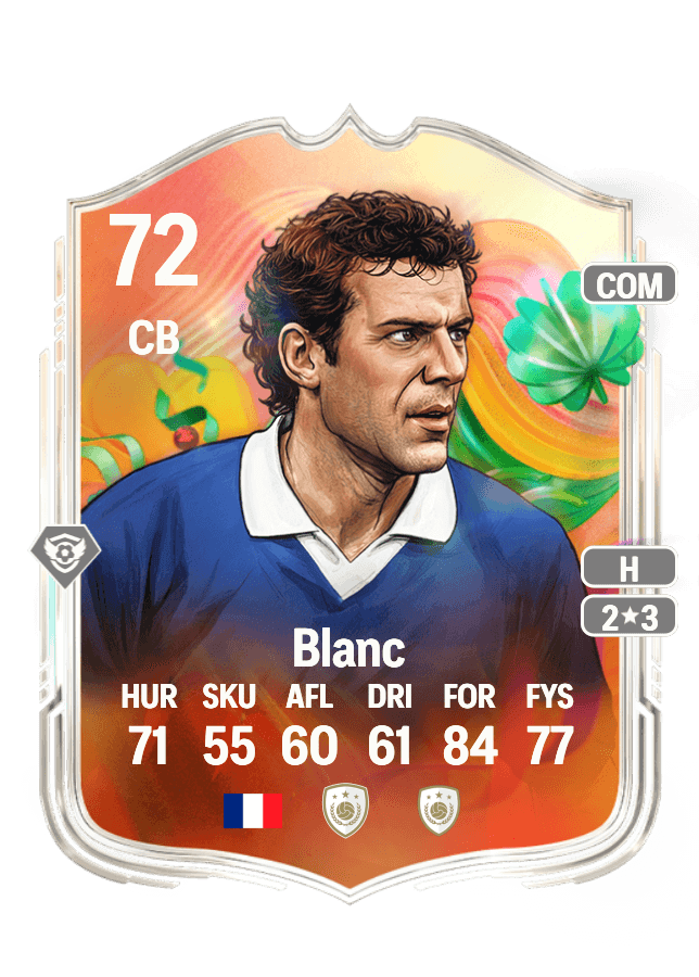 Laurent Blanc card