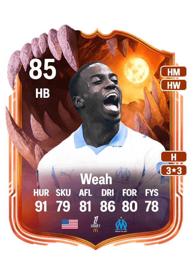 Timothy Weah card