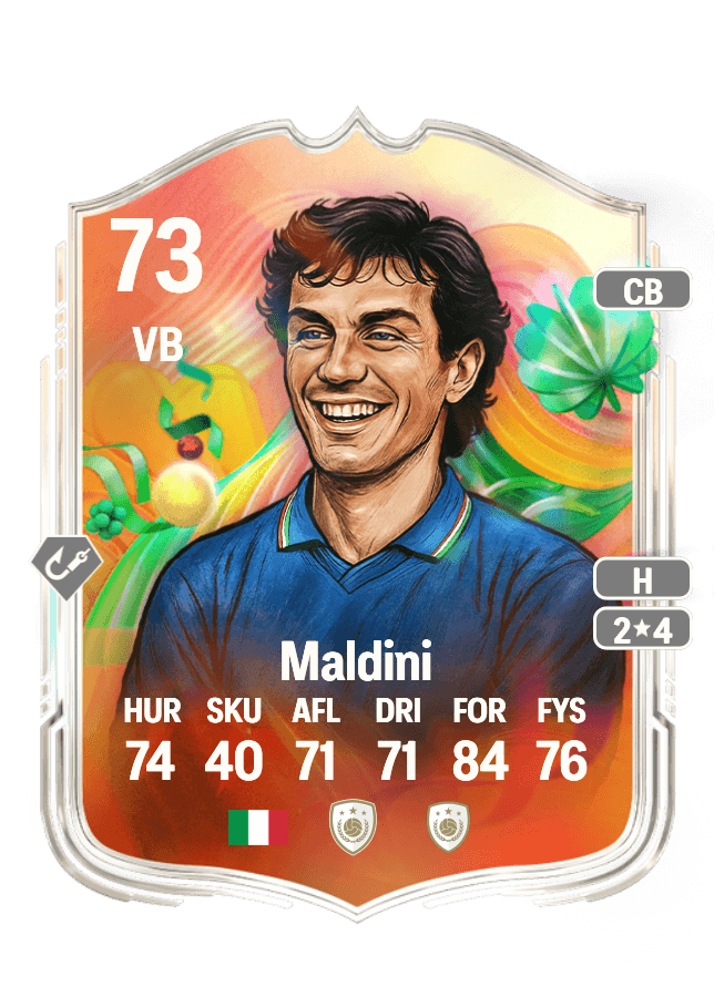 Paolo Maldini card