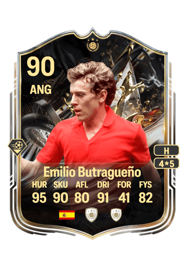 Emilio Butragueño card