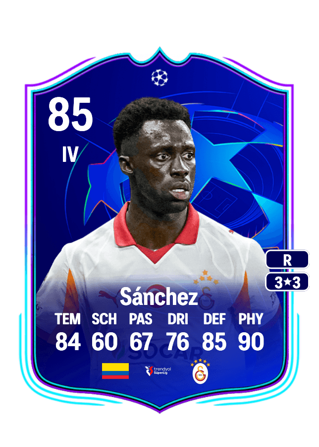 Davinson Sánchez card