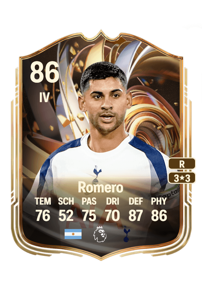 Cristian Romero card