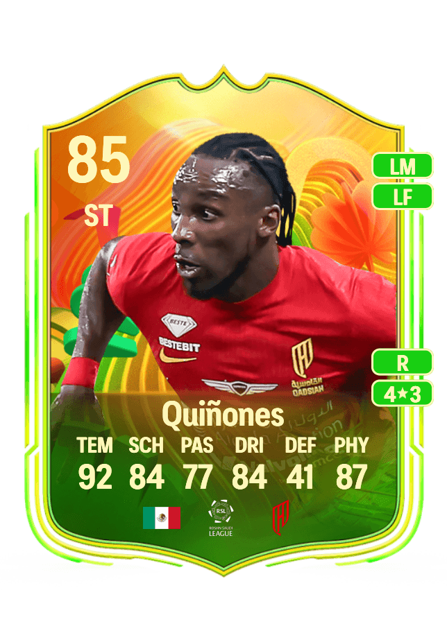 Julian Quiñones card