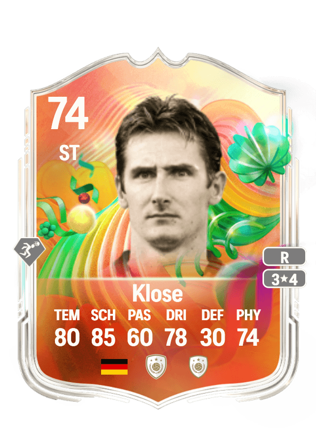 Miroslav Klose card
