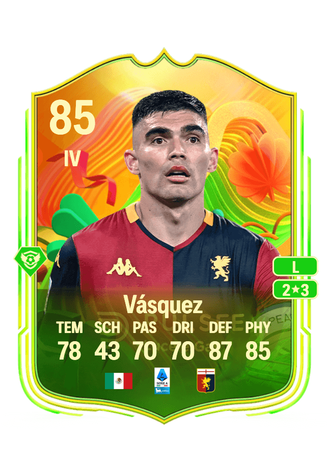Johan Vásquez card