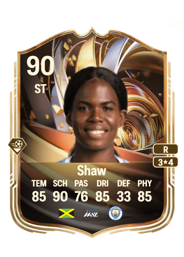Khadija Shaw card
