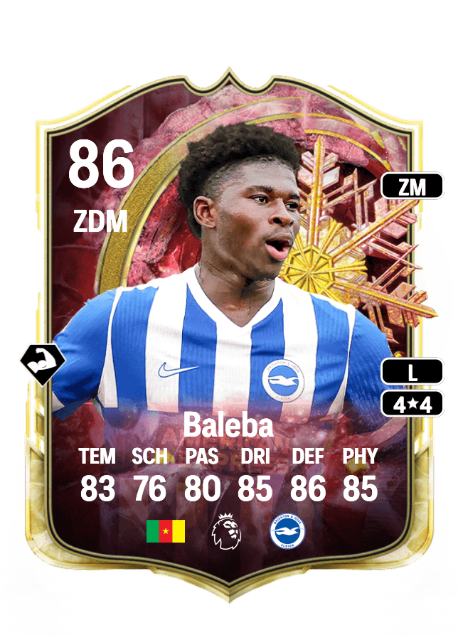 Carlos Baleba card