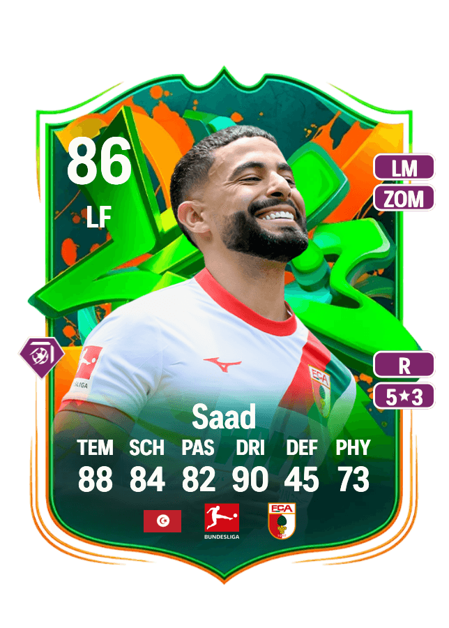 Elias Saad card