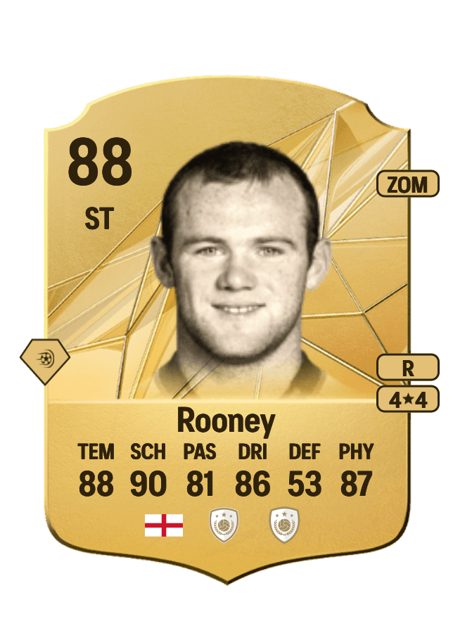Wayne Rooney card