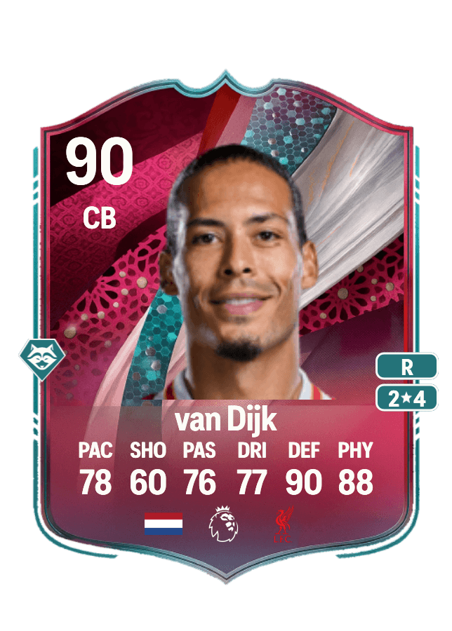 Virgil van Dijk card
