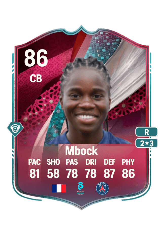 Griedge Mbock card