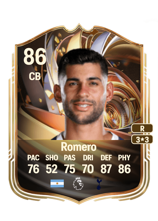 Cristian Romero card